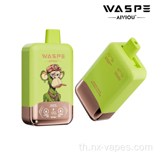 WASPE 40000 (40K พัฟ) ราคา Vape Taste Double Taste